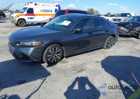 2024 Honda Civic Ex z USA, uszkodzony, nr VIN 2HGFE1F71RH320458